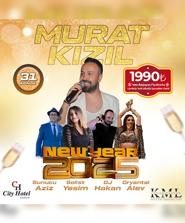 City Hotel 2025 Yılbaşı Programı