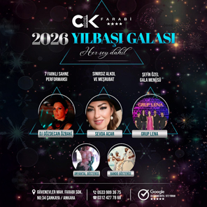 CK Farabi Ankara Yılbaşı 2026