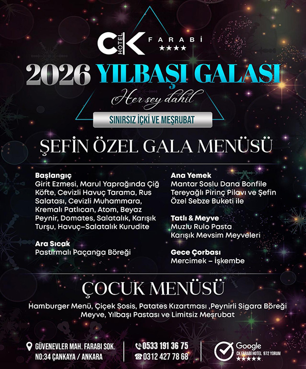 CK Farabi Ankara Yılbaşı 2026