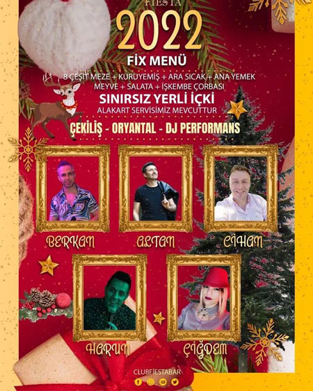 Club Fiesta Ankara yılbaşı 2022