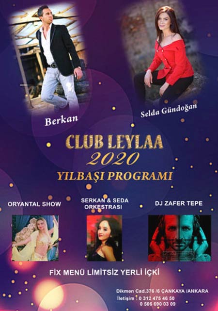 Club Leylaa Yılbaşı Programı 2020