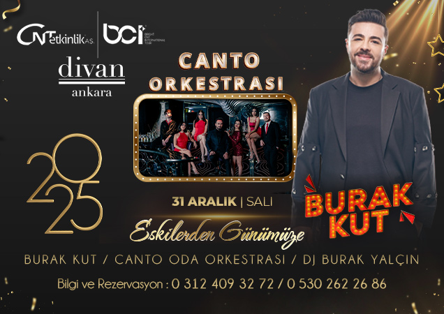 Divan Ankara Otel 2025 Yılbaşı Programı