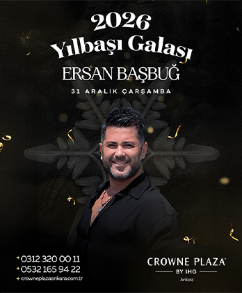 Crowne Plaza Hotel Ankara Yılbaşı Programı 2026
