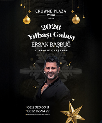 Crowne Plaza Hotel Ankara Yılbaşı Programı 2026