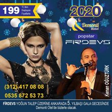 Demonti Hotel Ankara Yılbaşı 2020