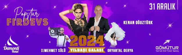 Demonti Otel - Gömü Tur Yılbaşı Programı 2024