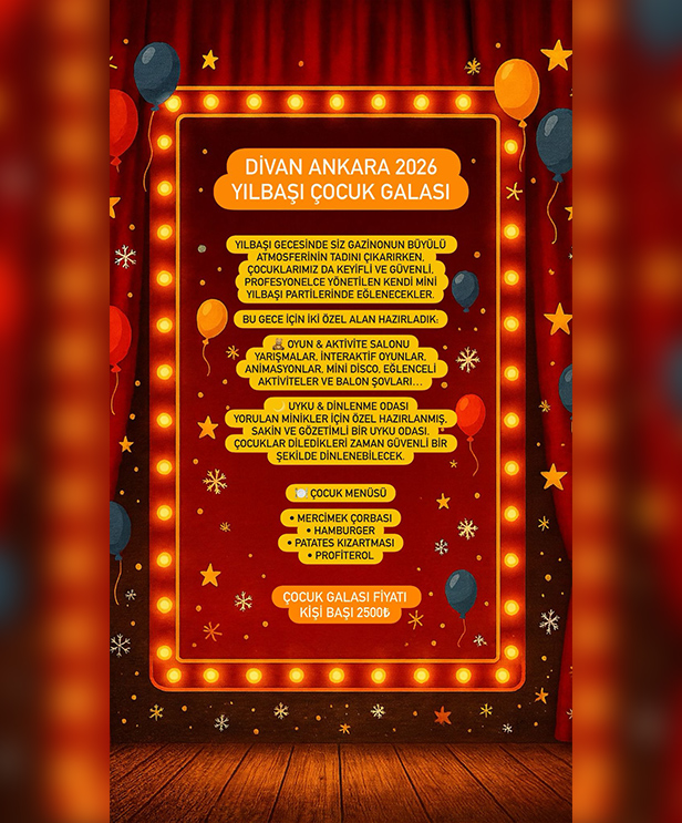 Divan Ankara Yılbaşı 2026