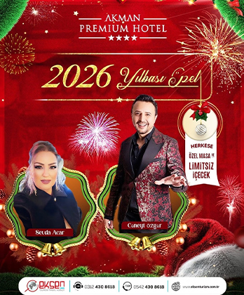 Akman Premium Hotel 2026 Yılbaşı Programı