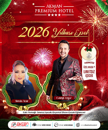 Akman Premium Hotel 2026 Yılbaşı Programı