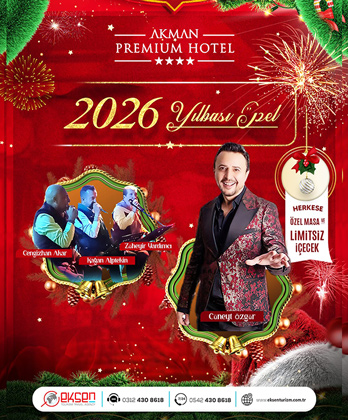 Akman Premium Hotel 2026 Yılbaşı Programı
