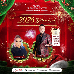 Akman Premium Hotel Yılbaşı Etkinliği 2026