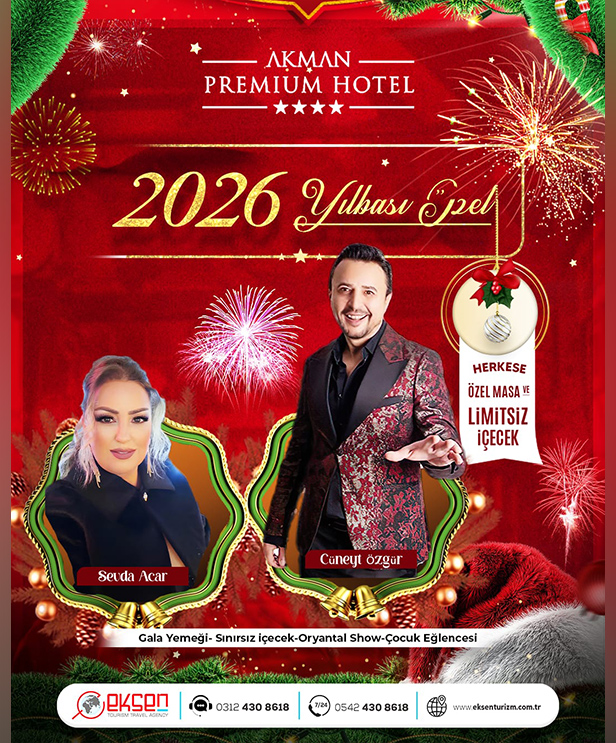 Akman Premium Hotel Yılbaşı Etkinliği 2026
