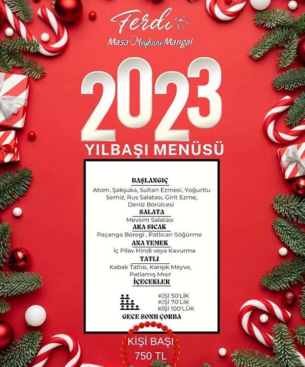 Ferdi Meyhane Çayyolu Yılbaşı 2023
