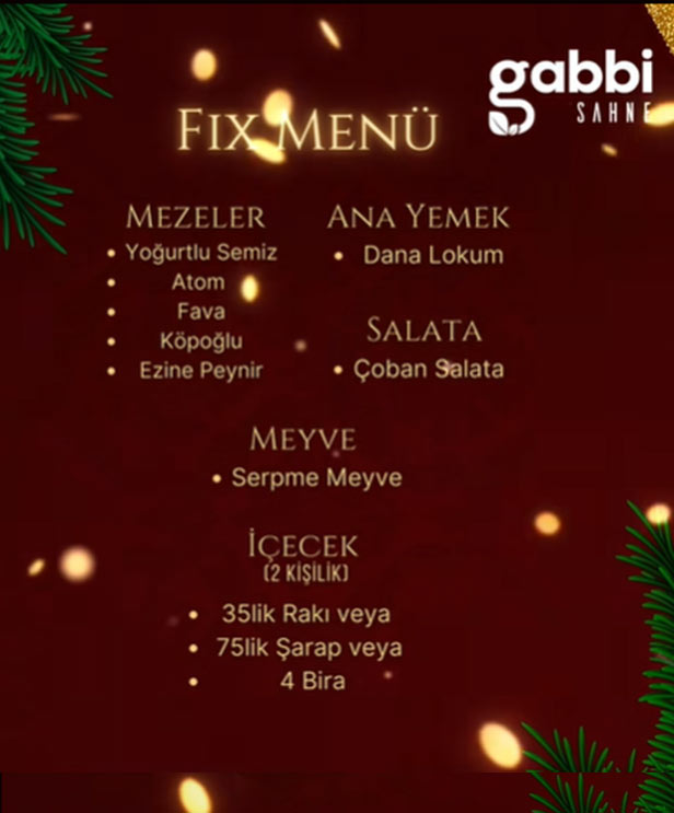 Gabbi Sahne 2023 Yılbaşı 