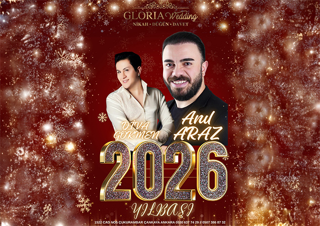 Gloria Wedding Ankara Yılbaşı 2026