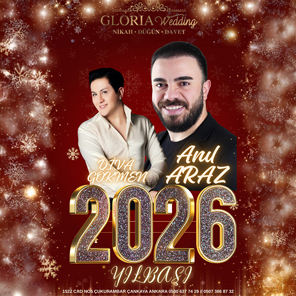 Gloria Wedding Çukurambar Plus Ankara Yılbaşı 2026