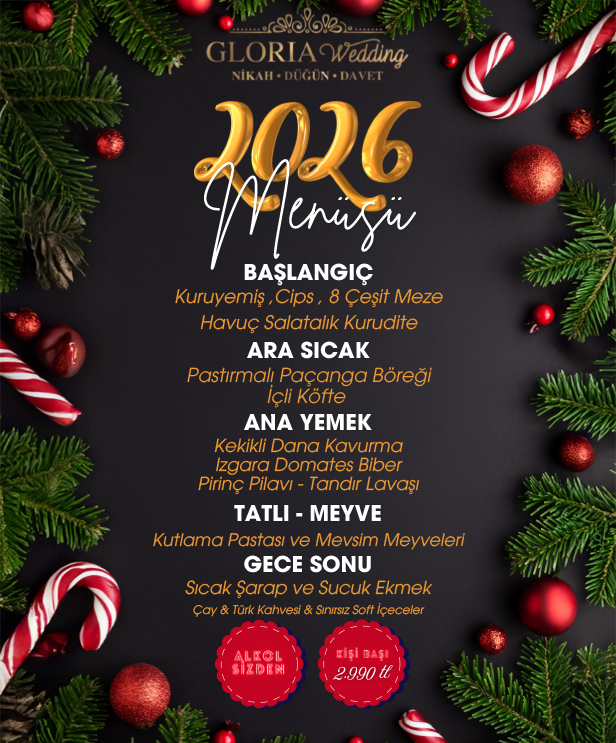 Gloria Wedding Çukurambar Plus Ankara Yılbaşı 2026