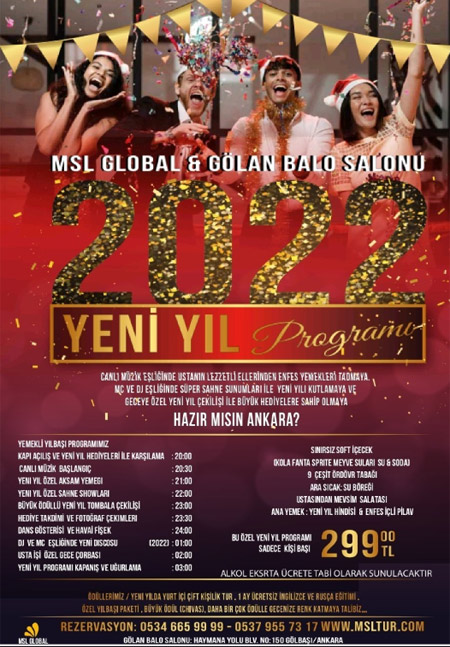 Gölan Gölbaşı Yılbaşı 2022