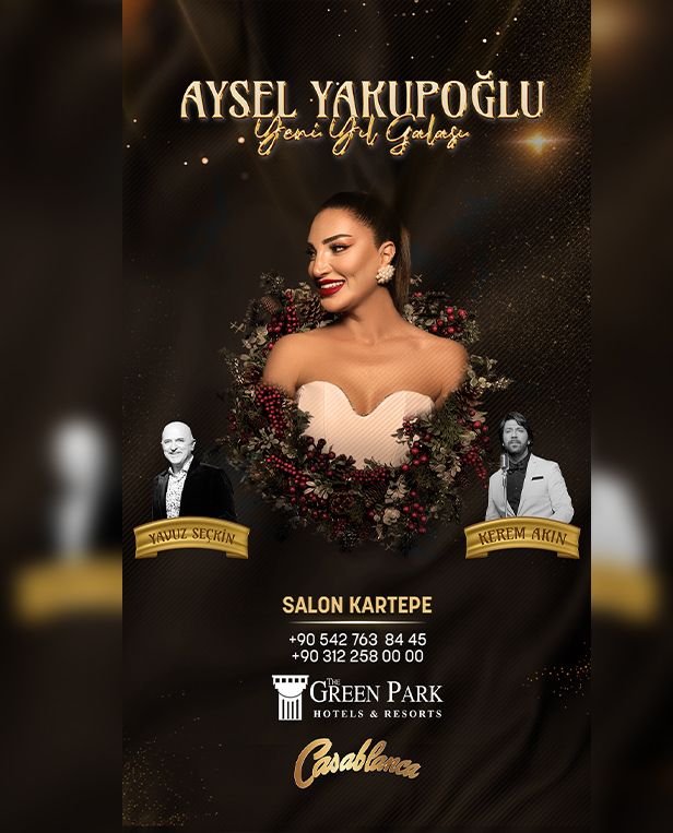Green Park Ankara Yılbaşı Programı 2025 Salon Pendik