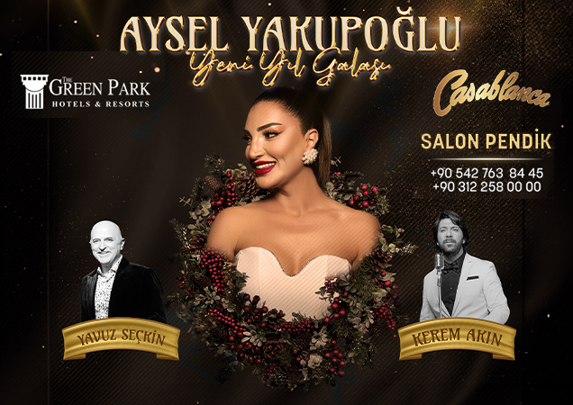 Green Park Ankara Yılbaşı Programı 2025 Salon Pendik