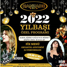 Ankara Hanzade Gold Yılbaşı 2022