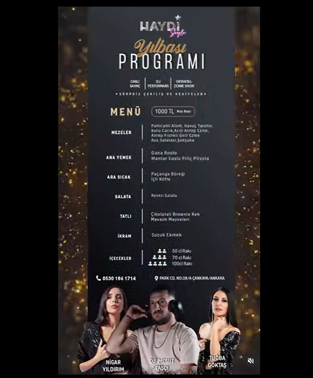 Haydi Söyle Ankara Yılbaşı 2023