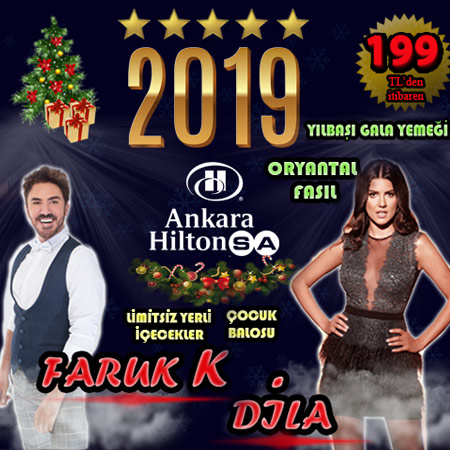 HiltonSA Ankara Yılbaşı 2019 HiltonSA Ankara Yılbaşı 2019