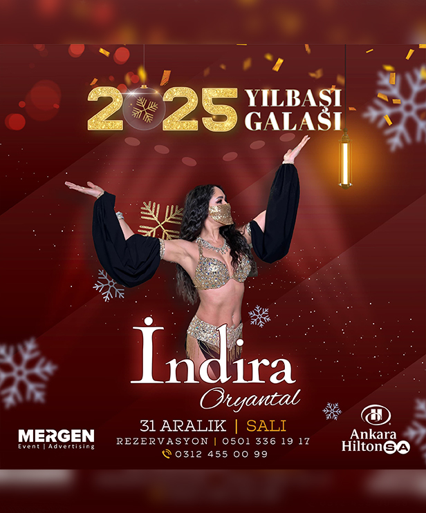 HiltonSA Ankara Yılbaşı Programı 2025