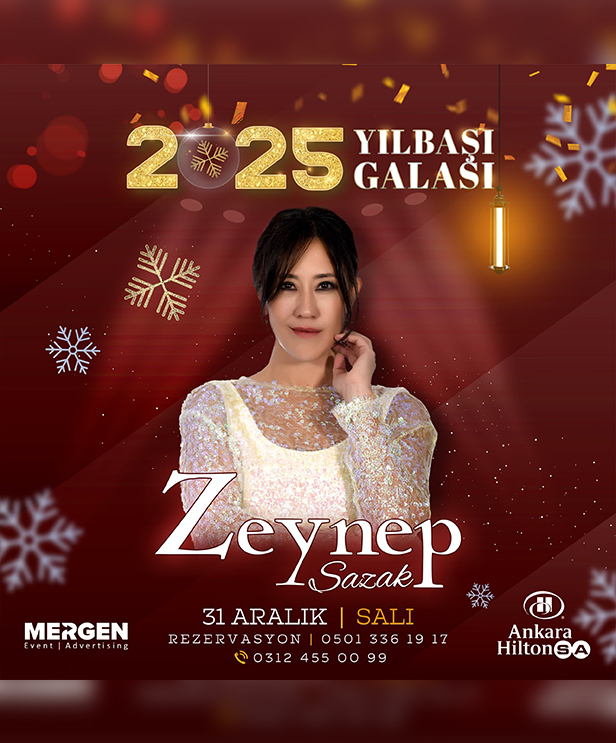 HiltonSA Ankara Yılbaşı Programı 2025