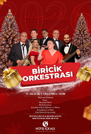 Hotel İçkale Ankara Yılbaşı 2026