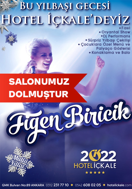 Hotel İçkale Yılbaşı Programı 2022