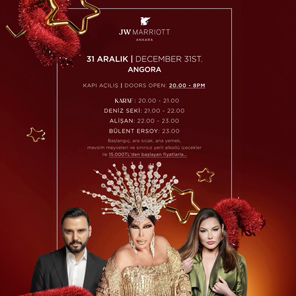 JW Marriott Ankara 2026 Yılbaşı
