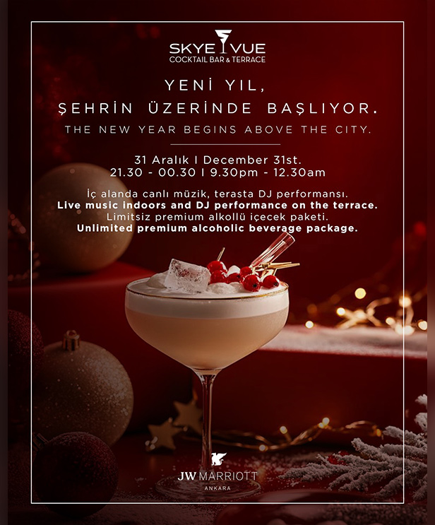 JW Marriott Ankara 2026 Yılbaşı