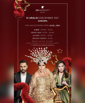 JW Marriott Ankara 2026 Yılbaşı