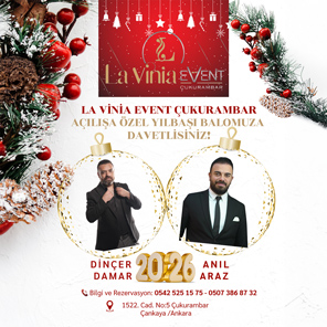 La Vinia Event Çukurambar Ankara Yılbaşı 2026