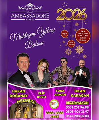 Limak Ambassadore Hotel Yılbaşı 2026