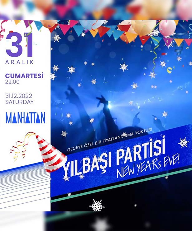Manhattan Ankara Yılbaşı 2023