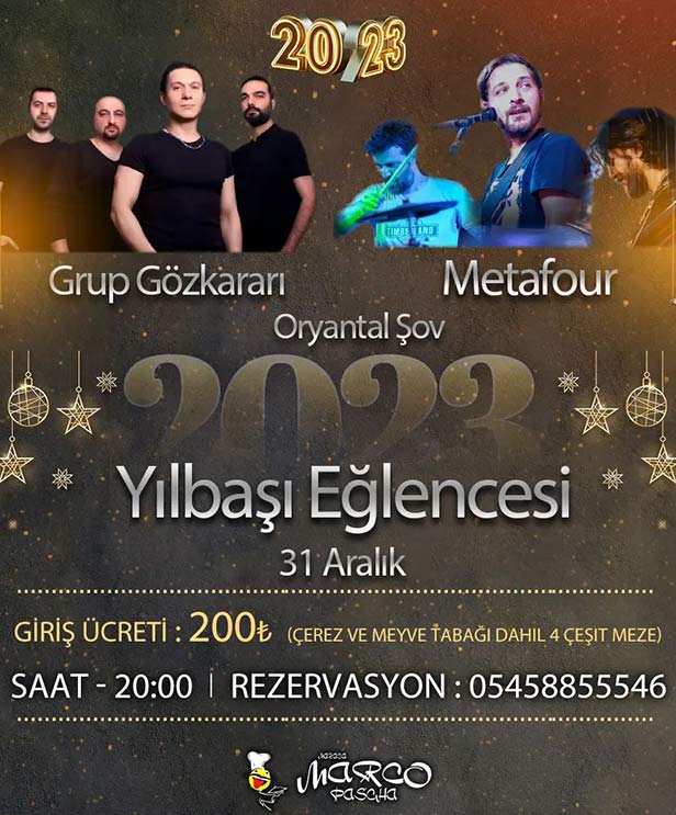 Marco Pascha Yılbaşı 2023