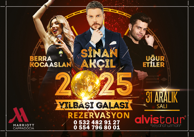 Cappadocia Marriott Hotel Yılbaşı Programı 2025