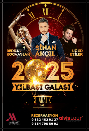 Cappadocia Marriott Hotel Yılbaşı Programı 2025