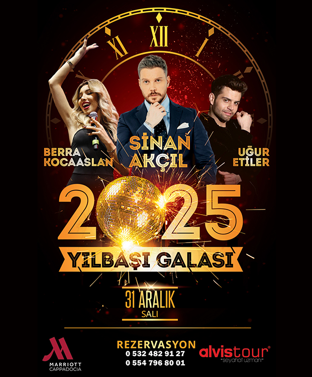 Cappadocia Marriott Hotel Yılbaşı Programı 2025