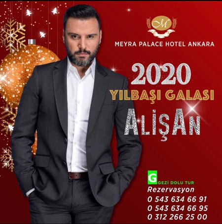 Meyra Palace Hotel Yılbaşı 2020