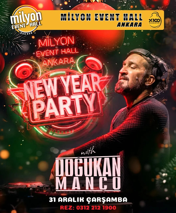 Milyon Event Hall Ankara 2026 Yılbaşı