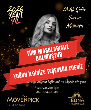 Mövenpick Hotel Ankara Yılbaşı Programı 2026