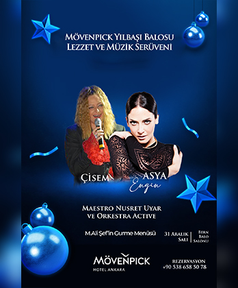 Mövenpick Hotel Ankara Yılbaşı Programı 2025