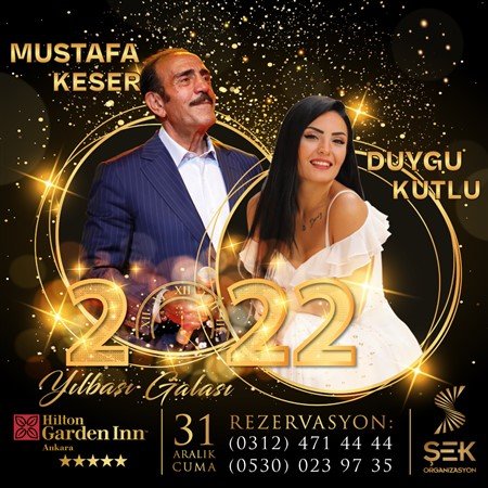 Mustafa Keser Ankara Yılbaşı 2022