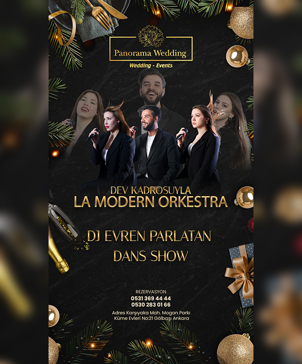 Panorama Wedding & Event 2025 Yılbaşı Programı