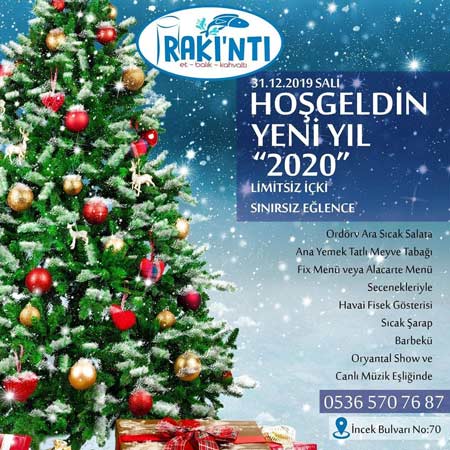 Rakıntı Balık Ankara Yılbaşı 2020