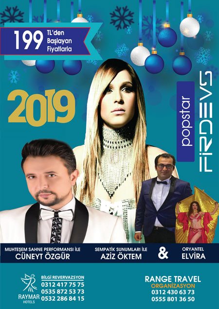 Raymar Hotel Ankara Yılbaşı Programı 2019