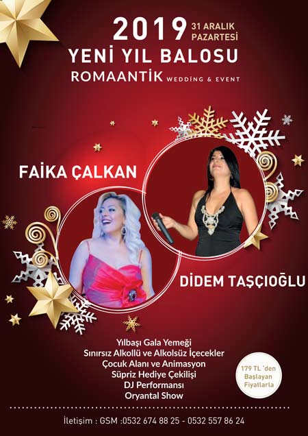 Romaantik Wedding Yılbaşı 2019